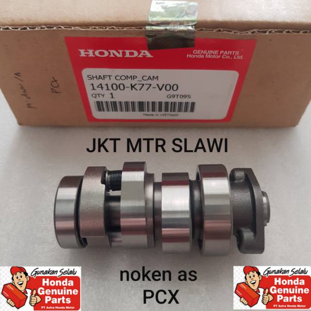 Shaft comp cam noken as pcx ori Honda