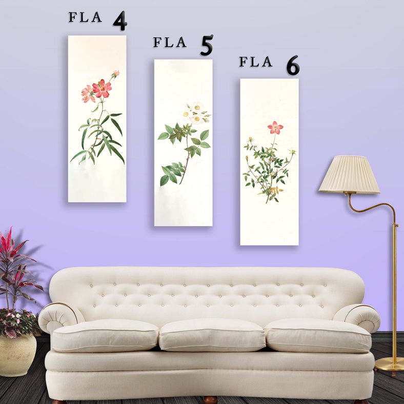 Wall decor - hiasan dinding rumah - Walldecor flawer bunga murah