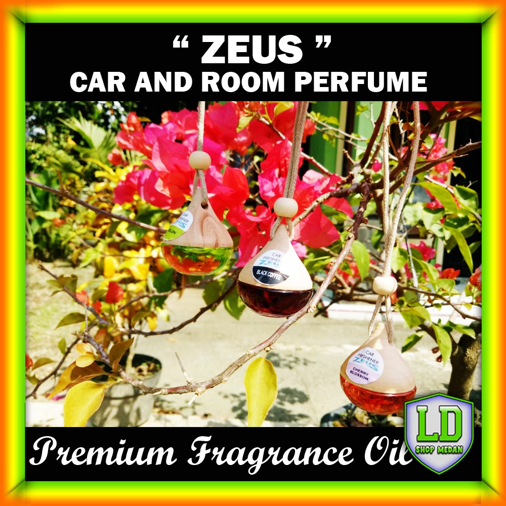 Zeus Parfum Mobil Dan Ruangan Cair Pengharum Mobil Aroma Kopi Car n Room Botol Unik Bentuk Kerucut