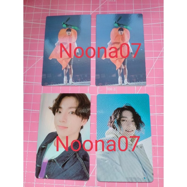 photocard Jungkook 4th muster DVD TAEHYUNG 5th