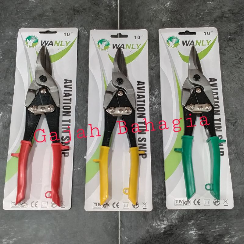 

Gunting Baja Ringan Gunting Seng Holo 10 inch Lurus