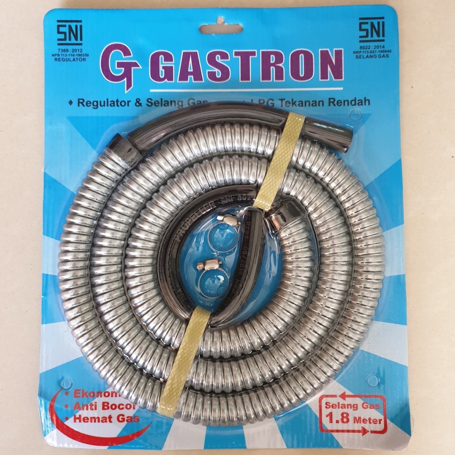 Selang Flexible Gas GASTRON |Selang Gas LPG