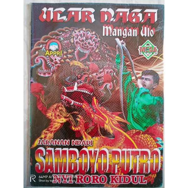 VCD original jaranan ndadi samboyo Putro NYI Roro kidul