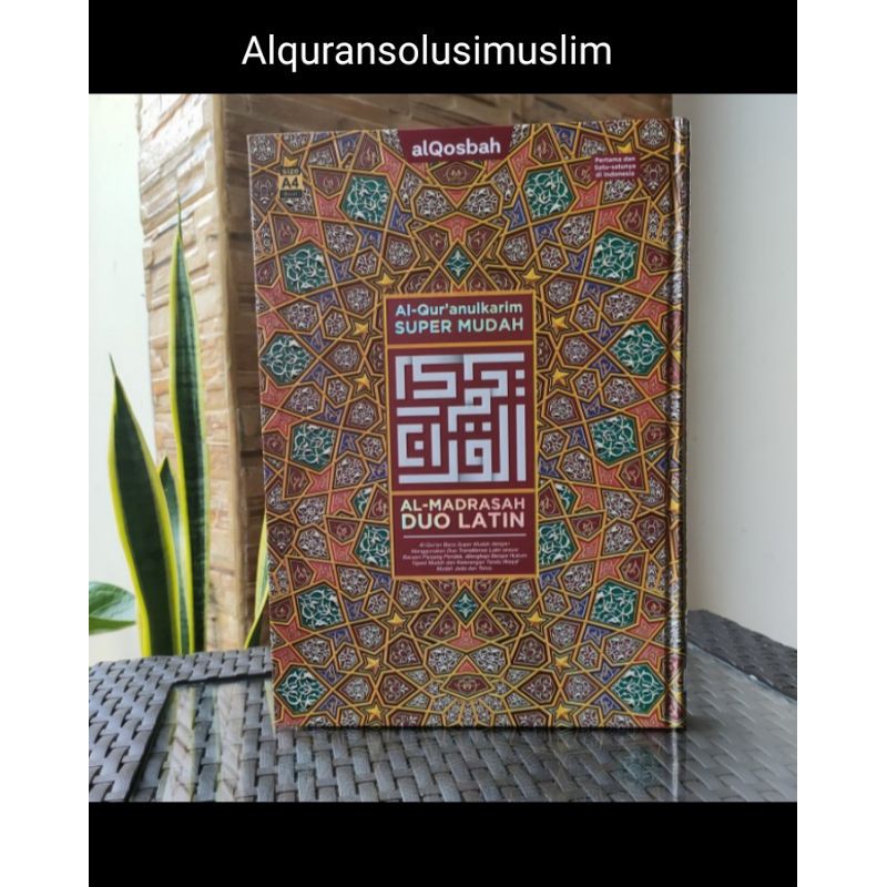 Alquran Tajwid Perkata Latin Al-Madrasah ukuran besar Alquran Almadrasah