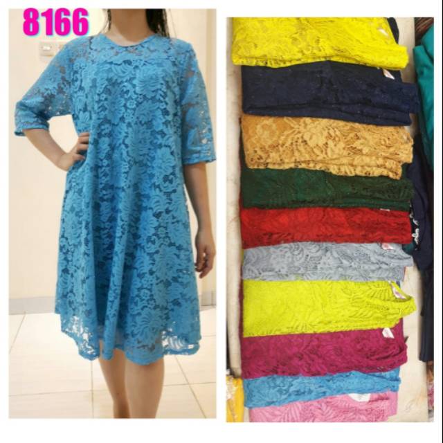 Dress brokat babydoll Gliterr