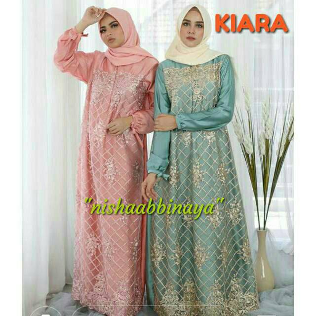GAMIS KIARA BROKAT BY FLH