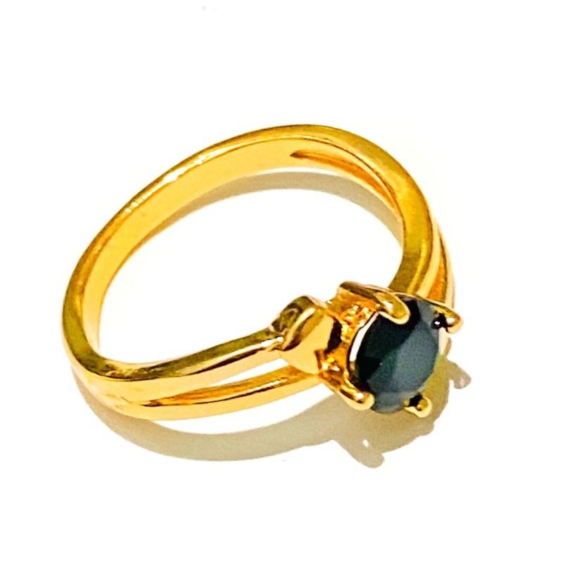 cincin wanita //cincin permata warna //cincin lapis emas //perhiasan wanita //cincin