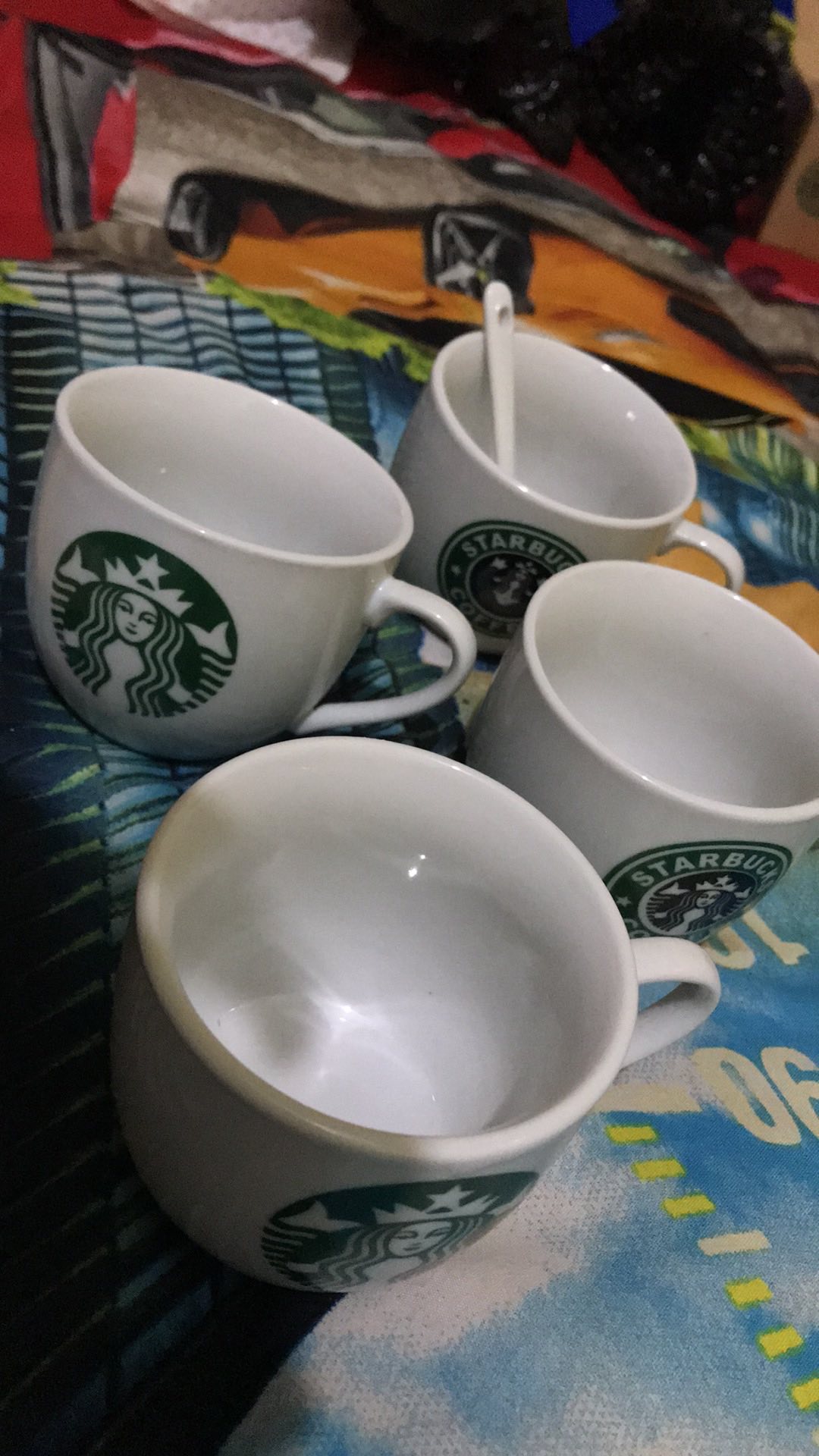 Cangkir Keramik Starbucks Gift Set Ceramic Mug Starbucks Dengan Sendok ( Harga Adalah Per Buah )