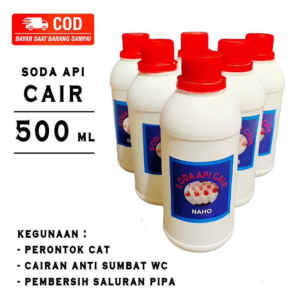 SODA API CAIR / CAIRAN ANTI SUMBAT WC / PEMBERSIH SALURAN PIPA / PERONTOK CAT