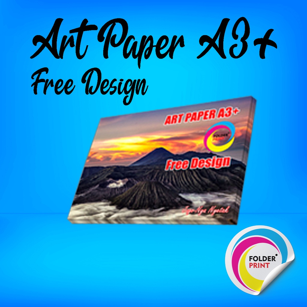 Cetak Art Paper Satuan Murah Print A3