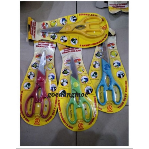 

Gunting serbaguna K124 Gunting multifungsi warna