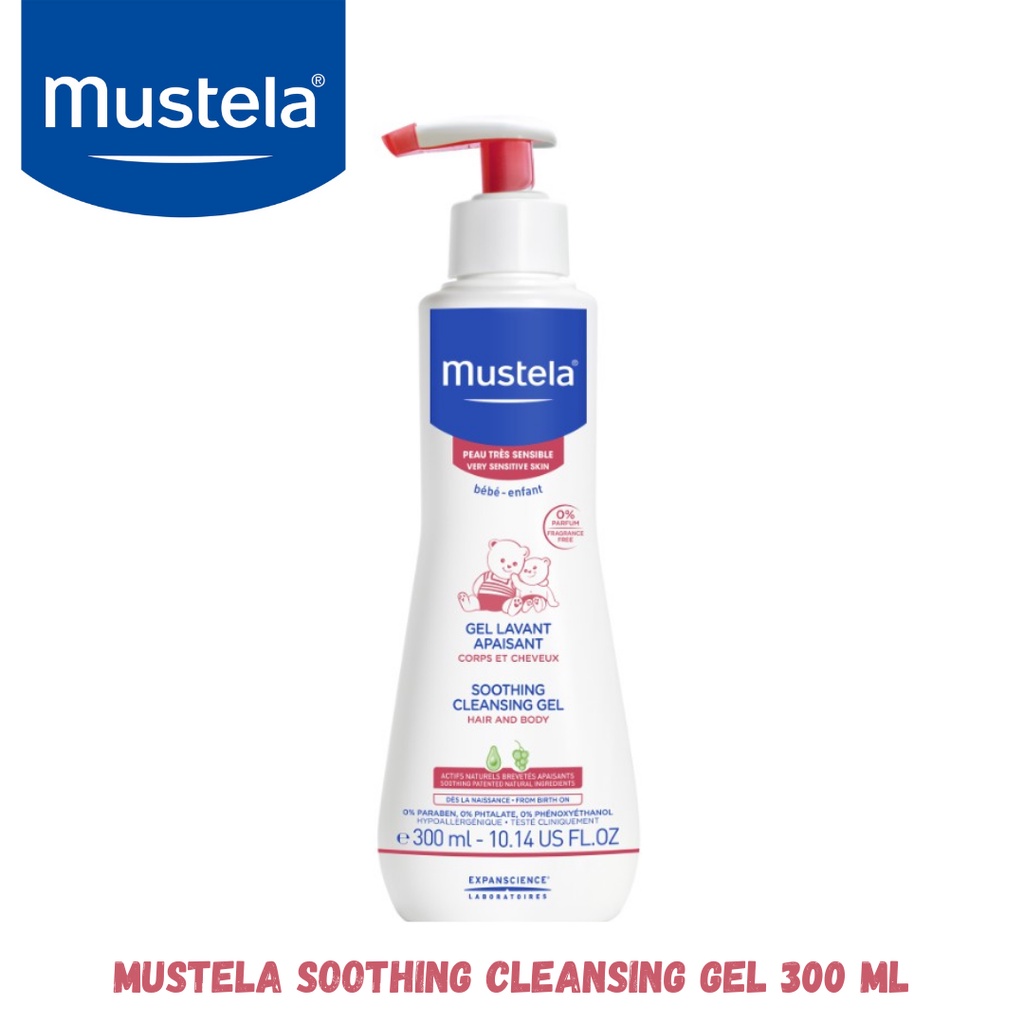 Mustela Soothing Cleansing Gel 300 ml (VERY SENSITIVE SKIN)