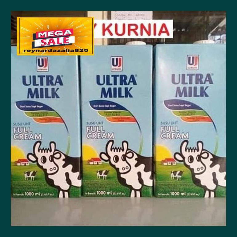 

Reypsum Susu Uht Ultra Full Cream 1 Liter / Plain Ecer Satuan S30Cryr