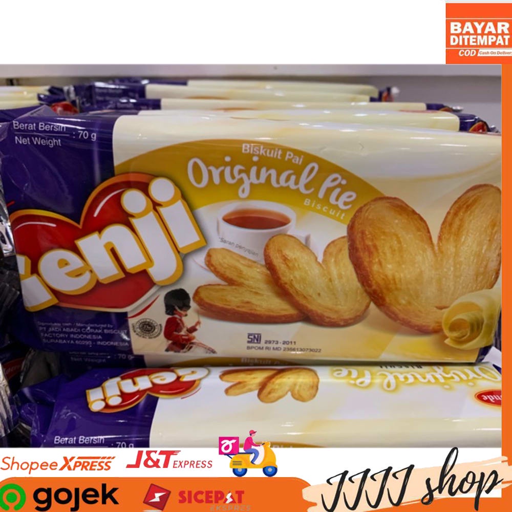 

Monde Genji Original Pie Snack Biskuit 70gr