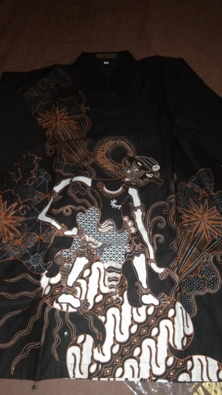 Batik Murah Motif Wayang Ori Kahyang Solo Lengan Panjang Full Furing Katun Sragenan