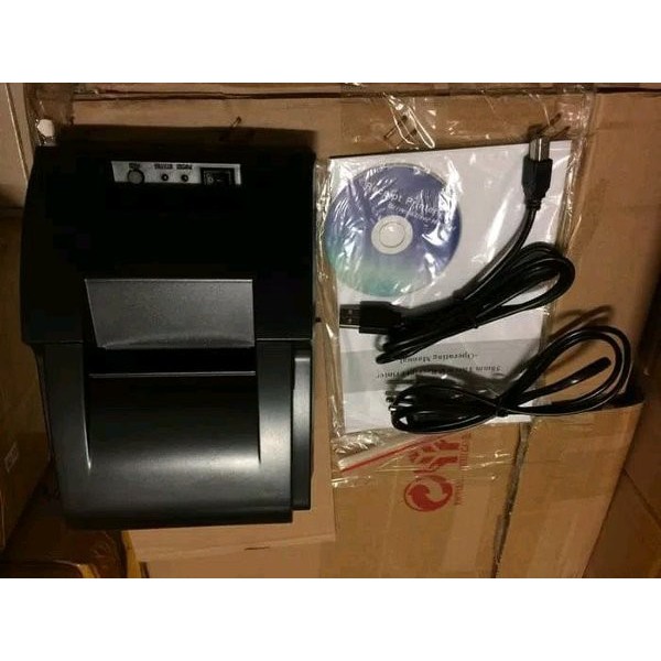 Mesin kasir thermal printer struk belanja print paper pos mini