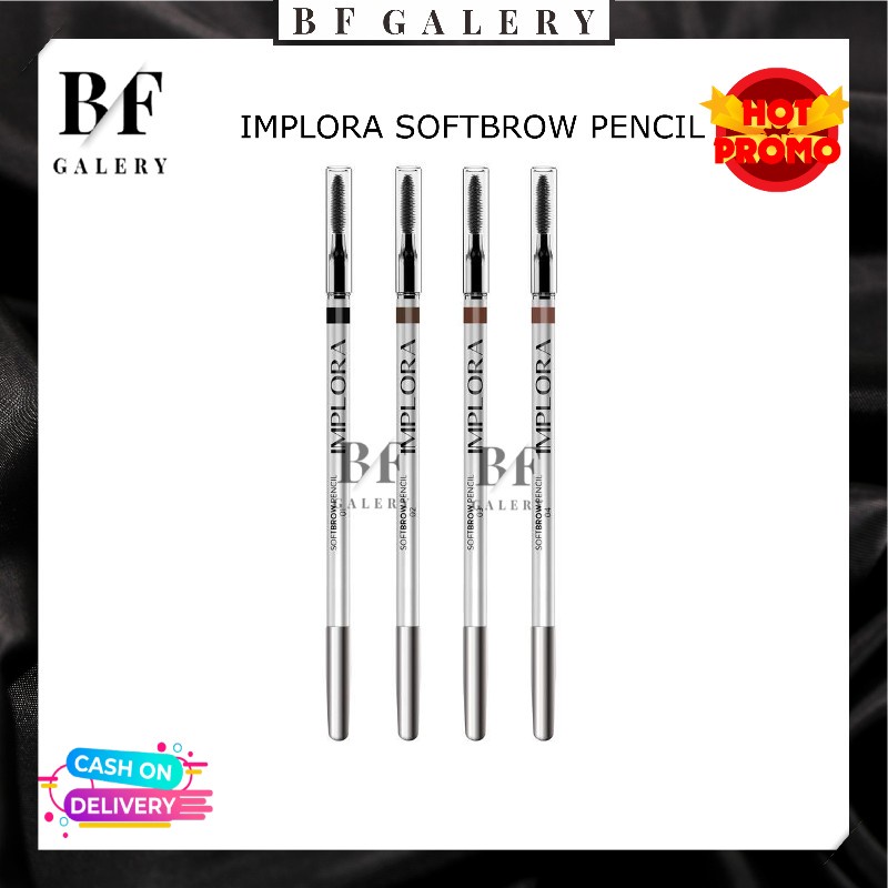 BFM016 Implora New Softbrow Pencil / Pensil Alis Lembut / Soft Eyebrow Pencil / Pensil Alis Soft