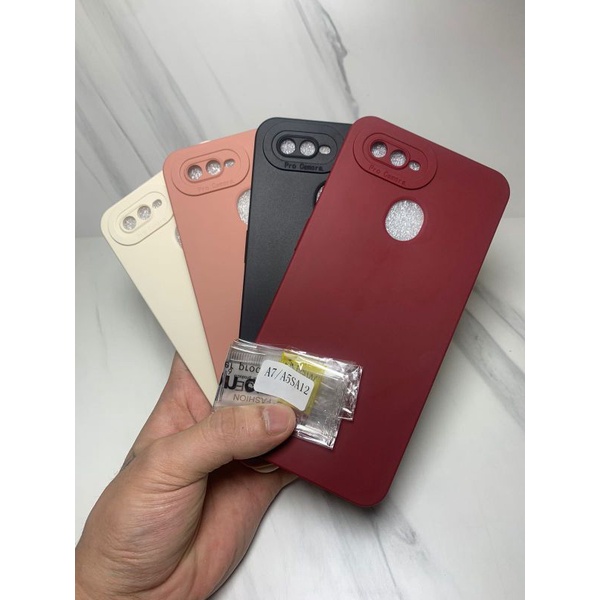 Case Oppo F9 A7 A5S A12 - Sofcase Luxury Procamera Matte - UA