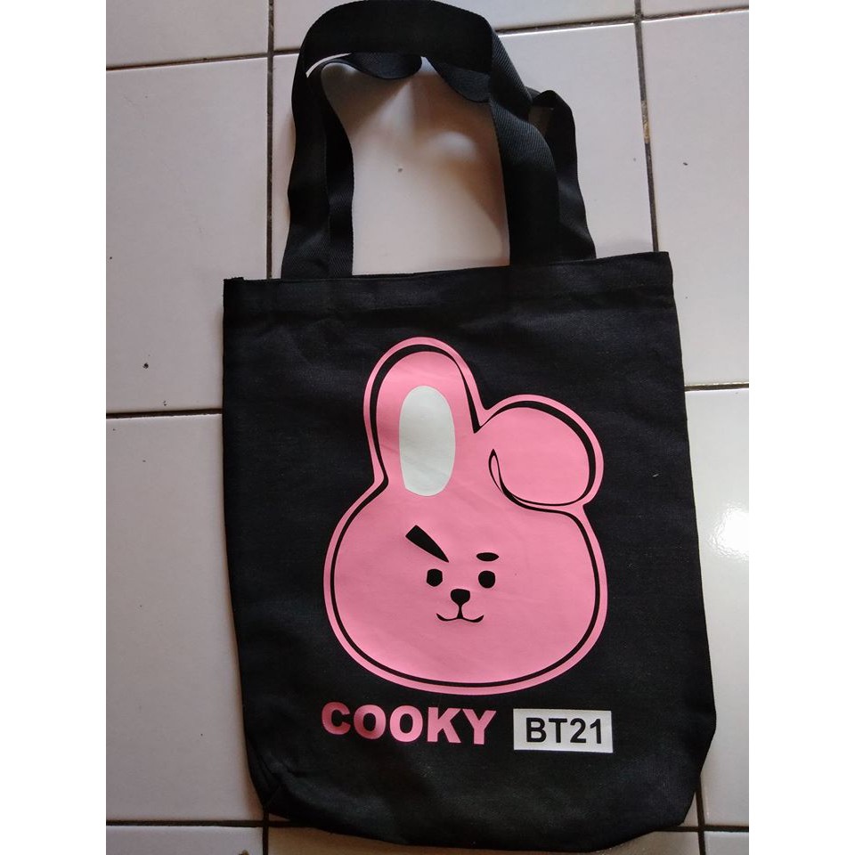 Tote bag bt21 cooky bts kpop | Shopee Indonesia