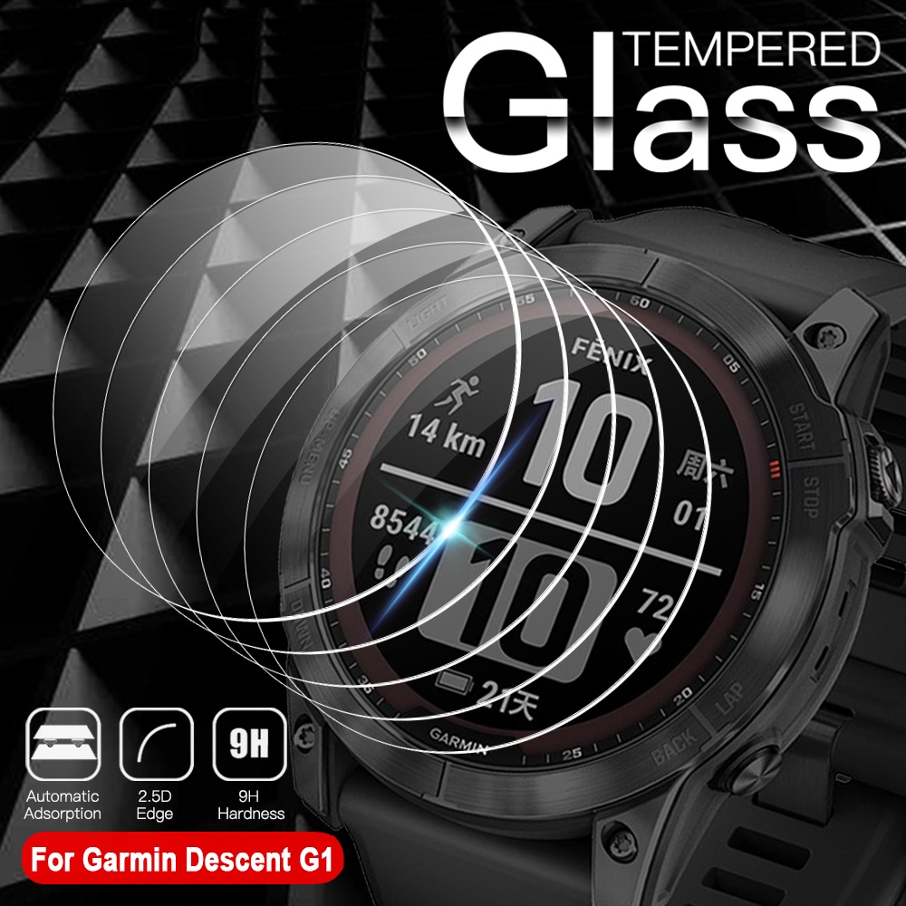 Untuk Garmin Descent G1 Watch Film 9H Premium HD Bening Pelindung Layar Film Aksesoris Smart Watch Film Depan Tempered Glass