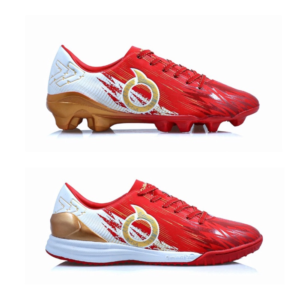 Ortuseight Sepatu Futsal Catalyst Thunderclap IN - White/Green