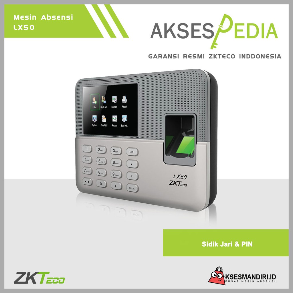 Fingerprint Mesin Absensi Zkteco LX50