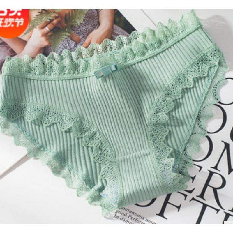 Firall Collection_ Celana Dalam Wanita Renda Pakaian Dalam Wanita Polos fashion korea CD02