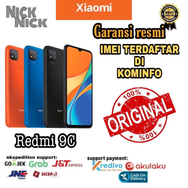 Xiaomi Redmi 9C [3/32] [4/64] Garansi Resmi-0