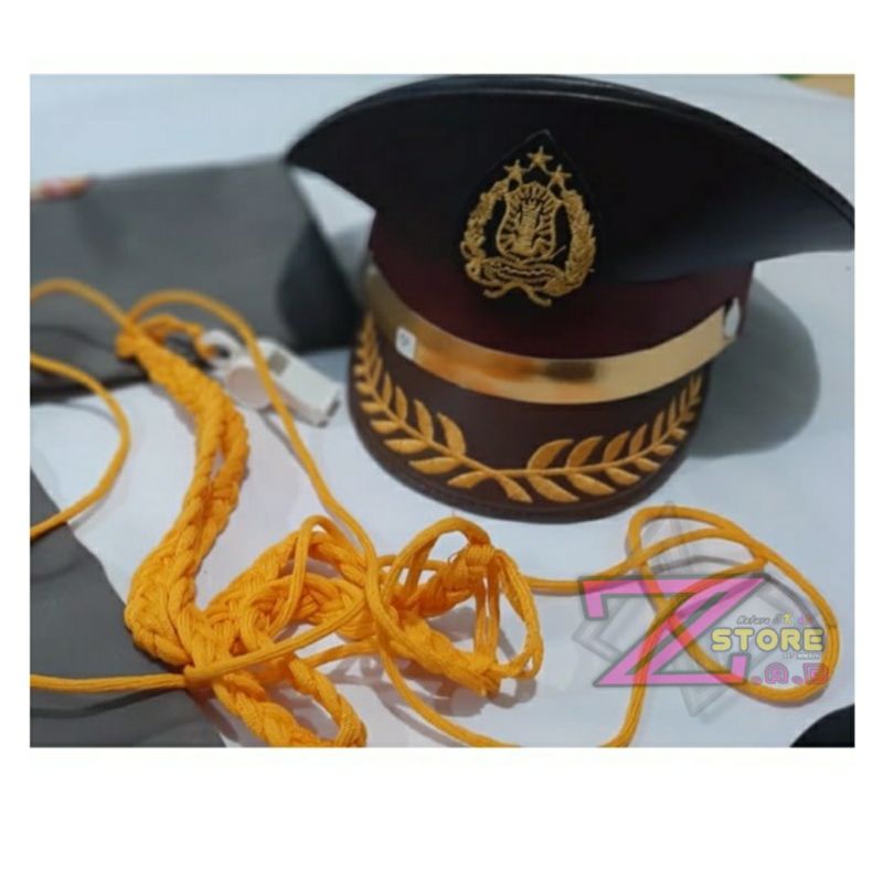 (BISA COD) TOPI KARNAVAL ANAK PROFESI POLISI - POLANTAS - PILOT - BARET TNI