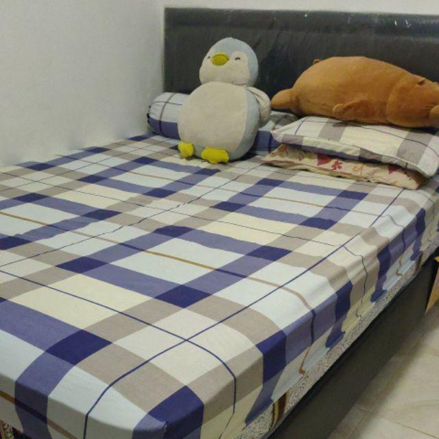 Springbed Central Deluxe Plus Pocket Spring Fullset Kasur, Divan, Sandaran