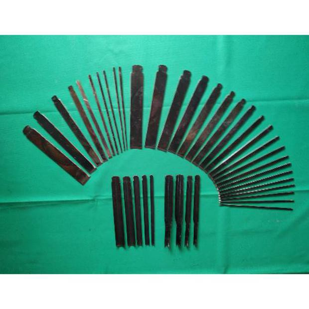 Paket pahat ukir baja serkel 39pcs kualitas super