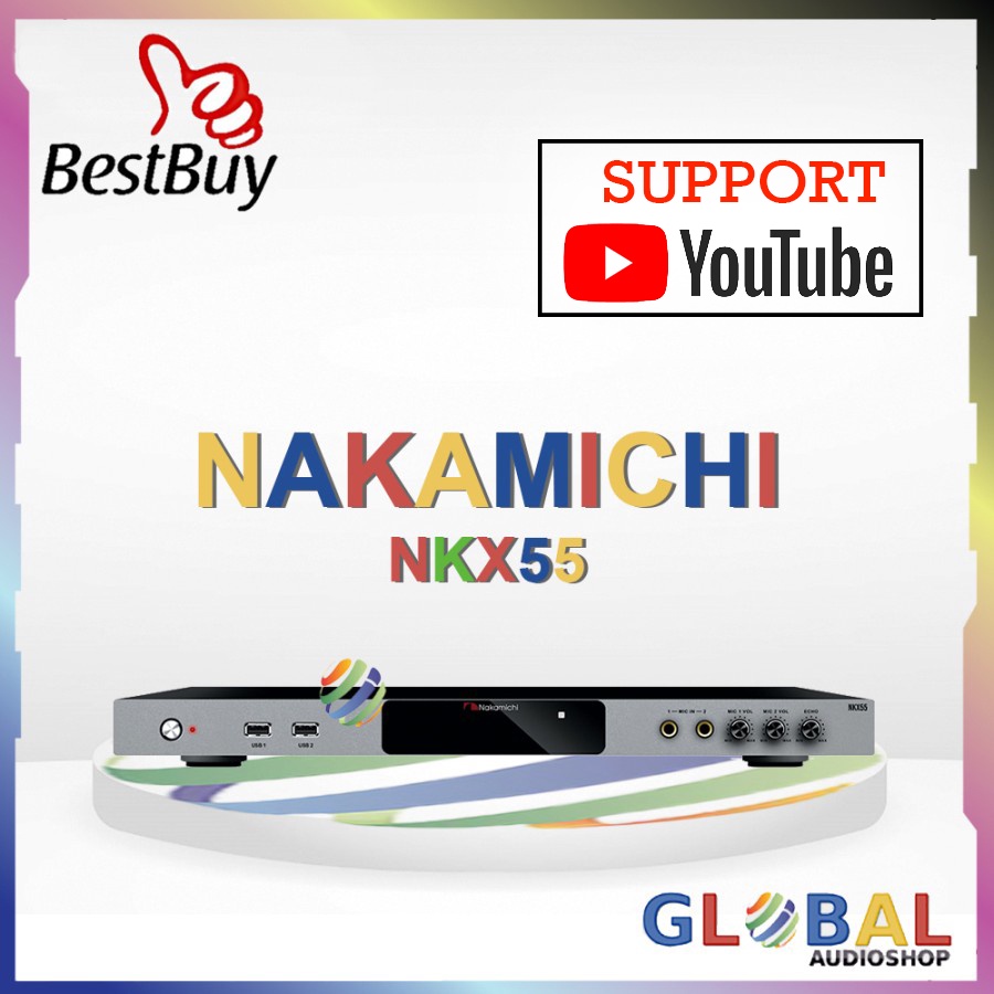 PROMO!! NAKAMICHI NKX55 NKX-55 NKX 55 Karaoke Player GARANSI RESMI