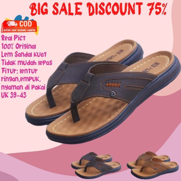 sandal sendal sepatu pria casual Finotti terbaru original kualitas import