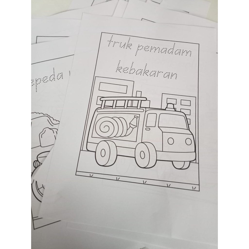 

Mewarnai Kendaraan Dengan Nama
