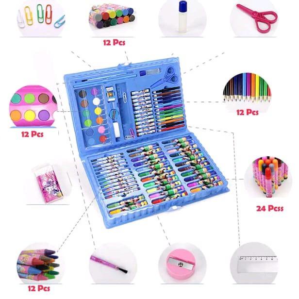 

Produk➞ Crayon Anak Lengkap dengan Pensil Warna dan Cat Air 86pcs 1 Set Cryon 0