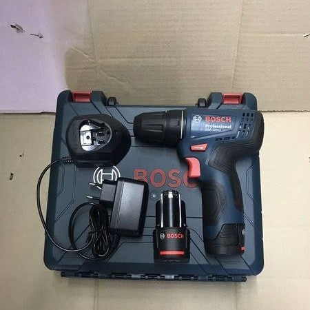 mesin bor baterai bosch cordless charger GSR 120 li original (sbr)