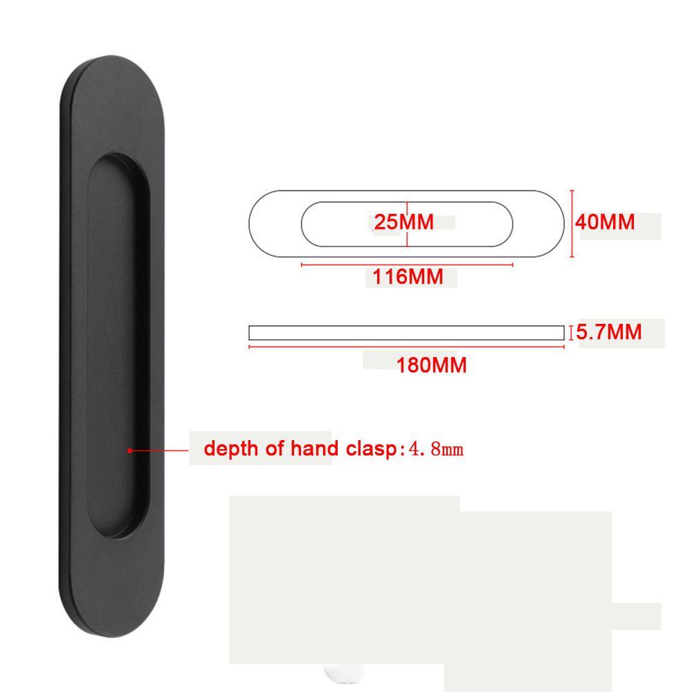 CHOOKYY Handle Pintu Geser Knob Alat Bantu Furniture Perekat Diri Serbaguna