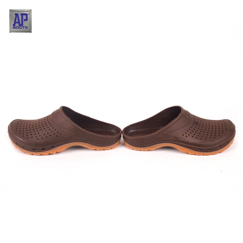 AP Boots Sandal Slop AP CLOGS - Sepatu Karet Anti Slip On PVC