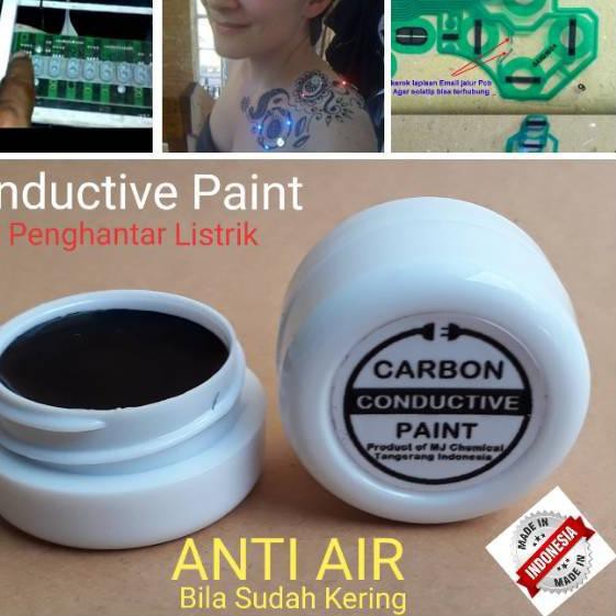 

>CAS.E-0836!! CARBON CONDUCTIVE GLUE / LEM KARBON PENGHANTAR ARUS LISTRIK 5 Gram Terlaris