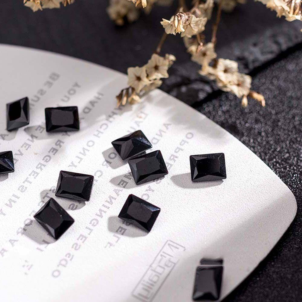 AUGUSTINA Agustina Asimetris Kupu-Kupu Bingkai Pesona Fashion Tips Kuku Ornamen Manikur Aksesoris Kuku Permata Perhiasan Halus Nail Charms