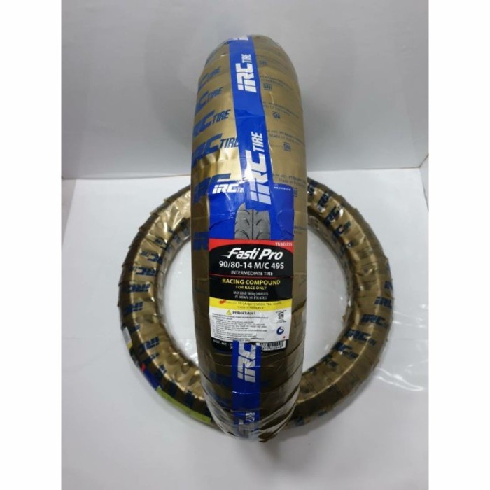 BAN LUAR IRC FASTI PRO MATIC 90/80-14 BALAP,CORNERING