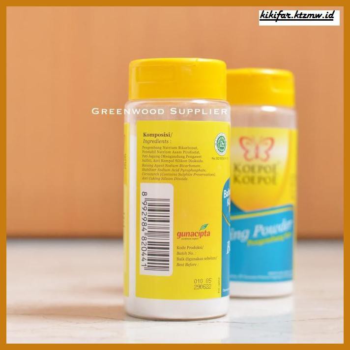 

Redwop-Gnikab- Baking Powder - 136G (Koepoe Koepoe Brand) -Hallall.