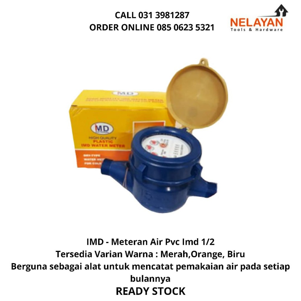 IMD - Meteran Air Pvc Imd 1/2