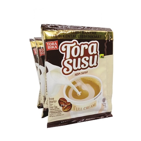 KOPI TORABIKA SUSU 1 RENCENG ISI 10 PCS