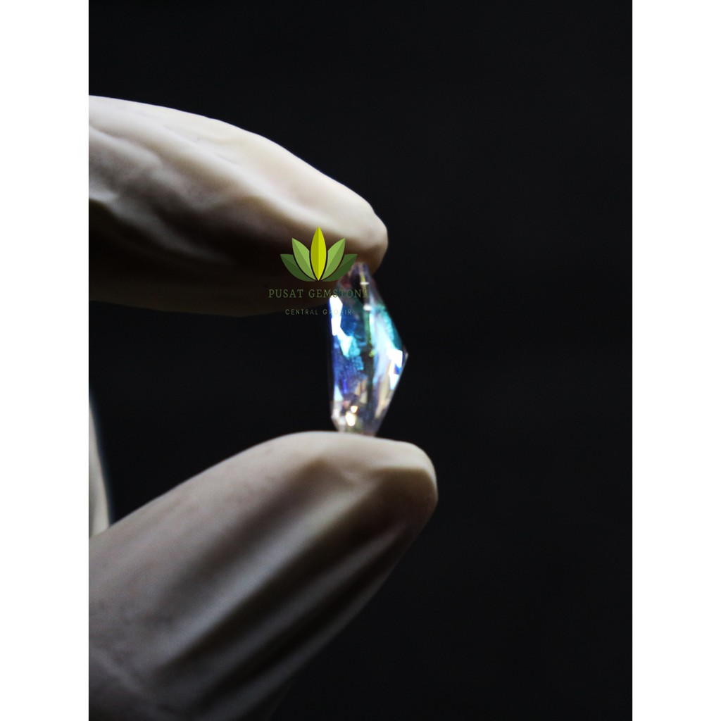 Batu Kalimaya Pelangi Cutting