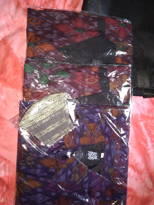 Kemeja Endek Bali Kemeja Batik Bali Kemeja Endek Pria Kemeja Endek Lengan Pendek