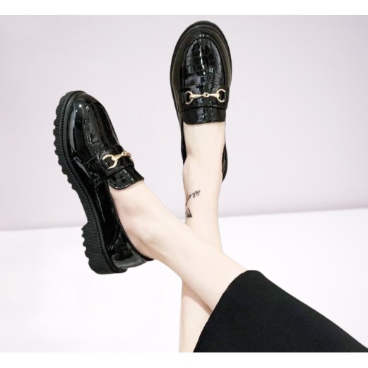 SEPATU WANITA '' CLARA PREMIUM '' LOAFERS FLAT DOCMART T11