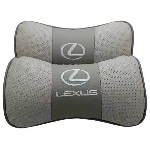 G-club Bantal Sandaran Kepala Bahan Kulit breathable Untuk Mobil Lexus