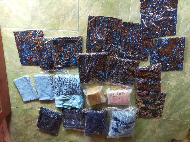 Maura Couple - Sania Ruffle Batik Couple Ori Ndoro Jowi Dnt Garansi Termurah Shopee - Mote Navy