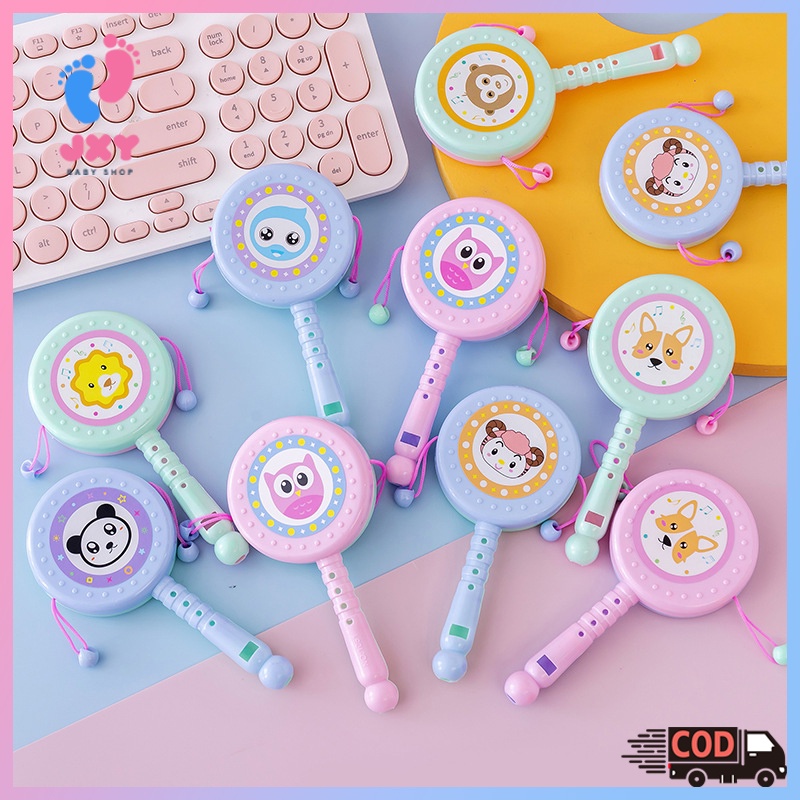 Mainan Anak Bayi Tongkat Genggam Ajaib Rattle Stick Mainan Bayi/Mainan Bayi rattle genggam Rattle Stick L177